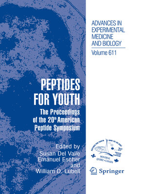 cover image of Peptides for Youth